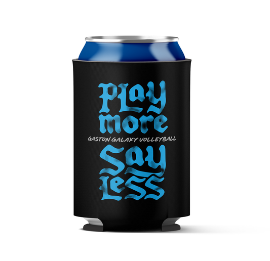 Play More, Say Less Can Koozies (Set of 3)