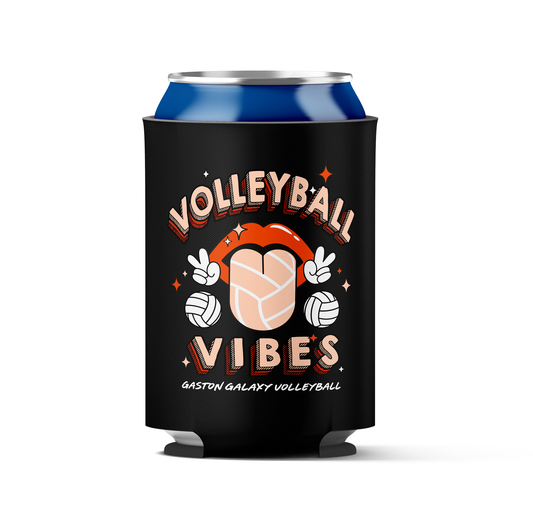 Volleyball Vibes Can Koozies (Set of 3)